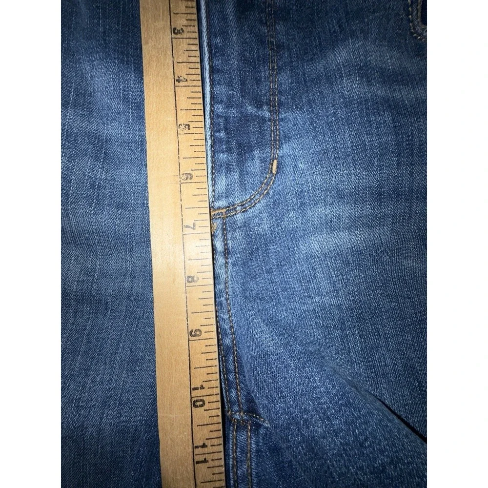 Banana Republic Girlfriend Two Tone Jeans Stretch‎ Size 32